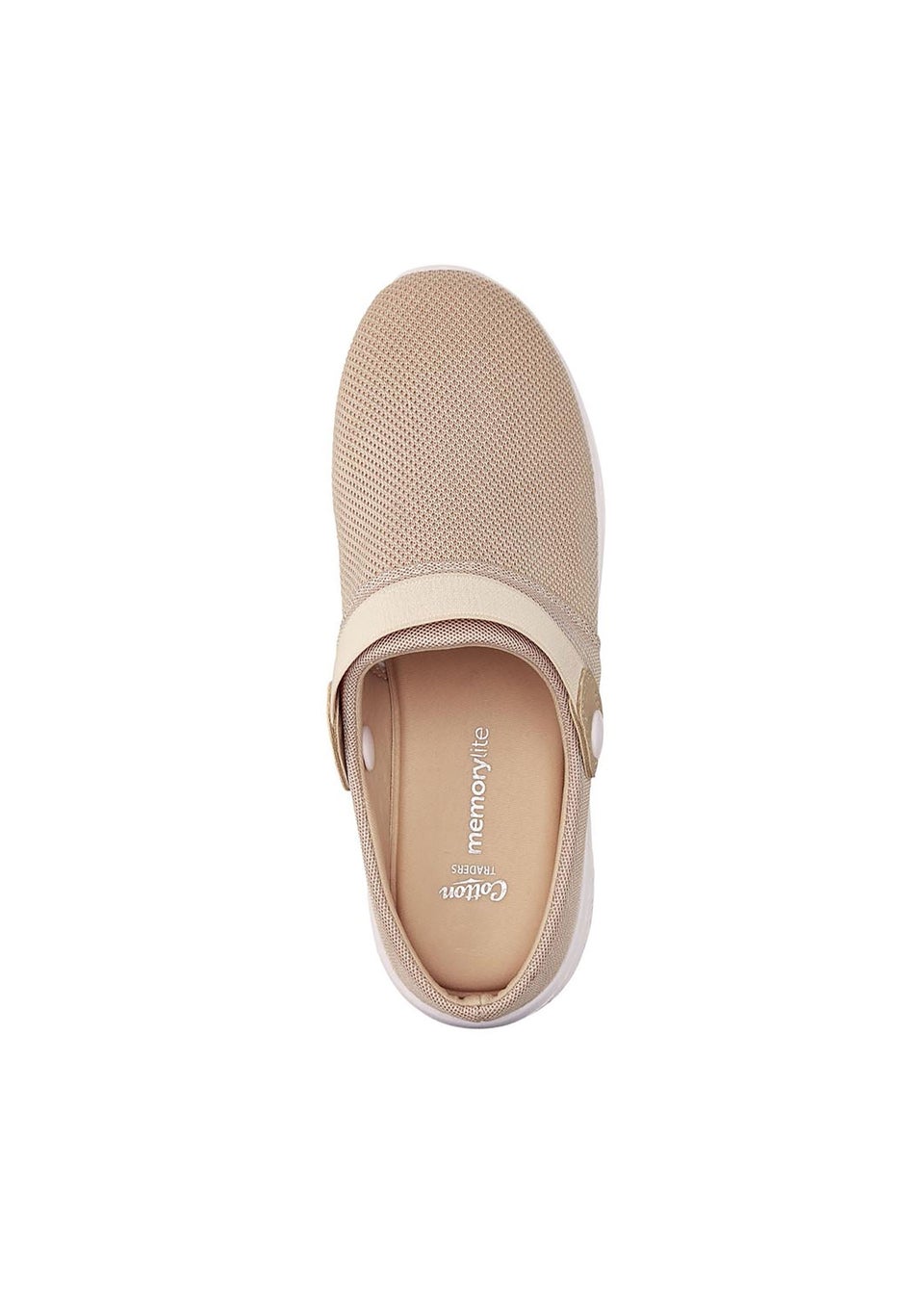 Cotton Traders Latte Memorylite 2 in 1 Clogs