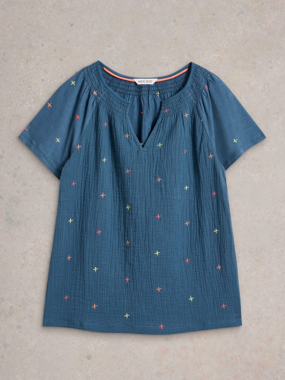 Bestickte Bluse Luella