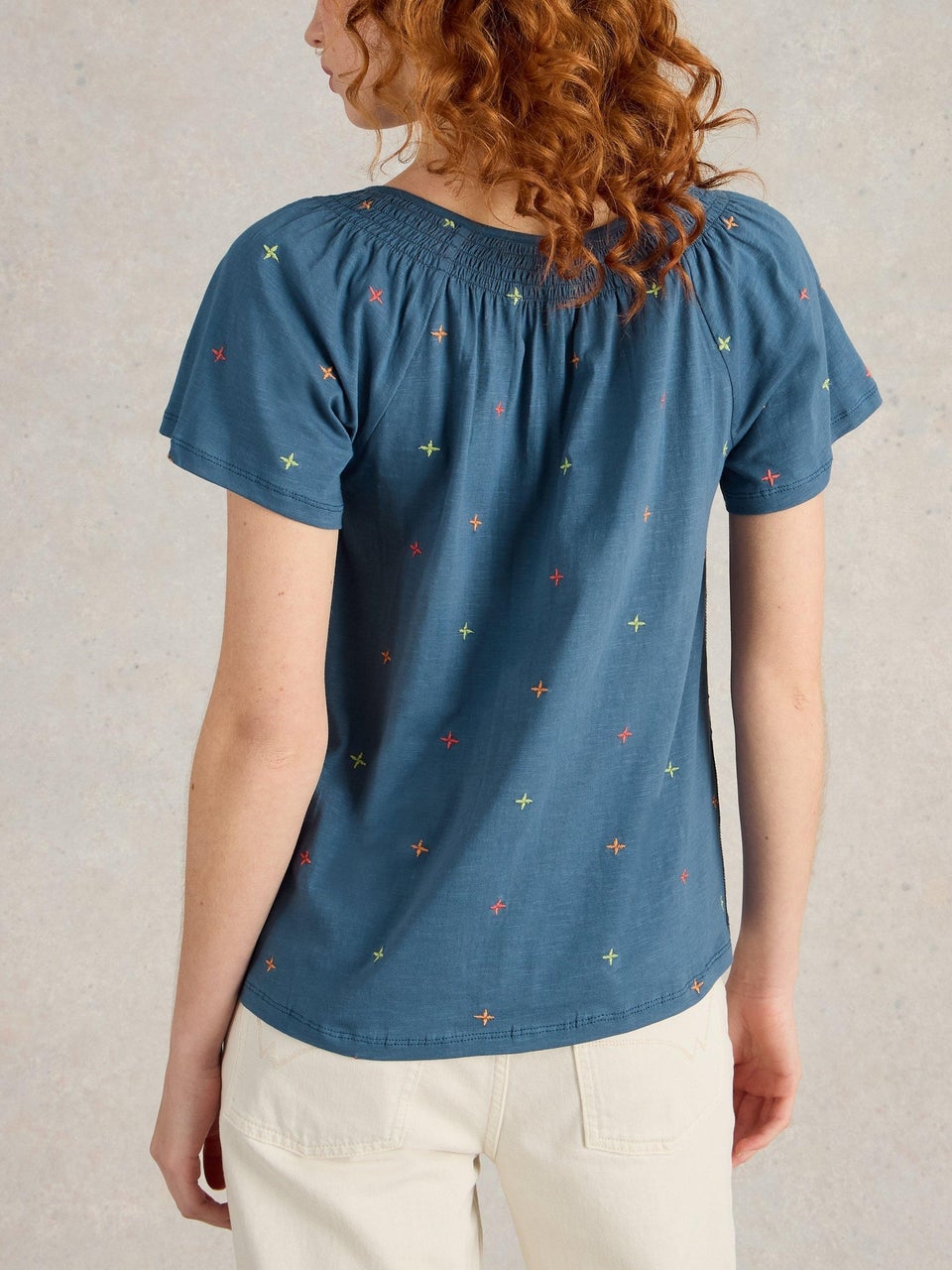 Bestickte Bluse Luella