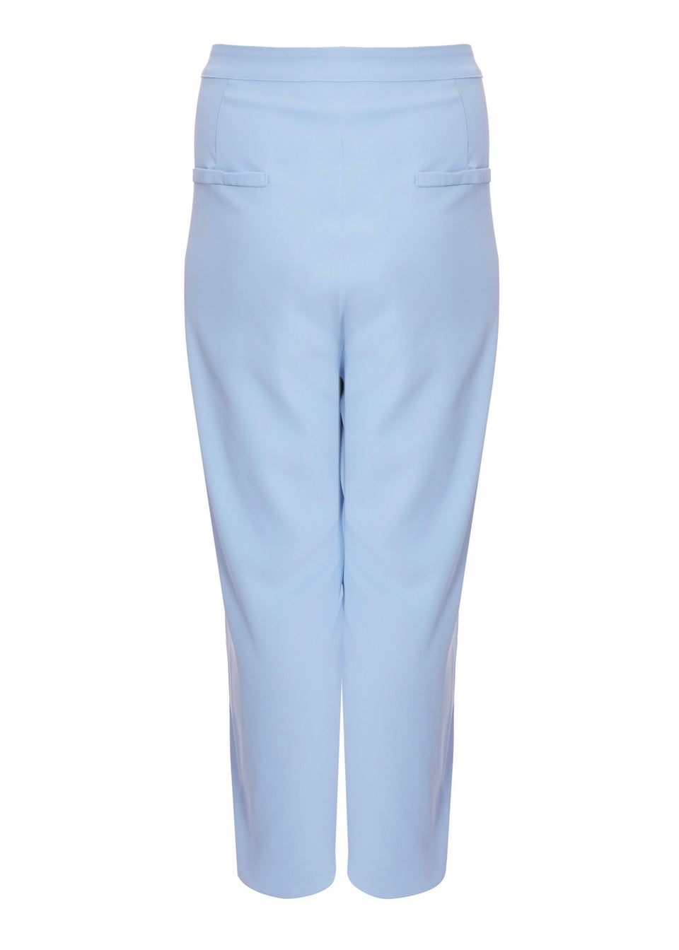 Quiz Blue Curve Tailored Trousers