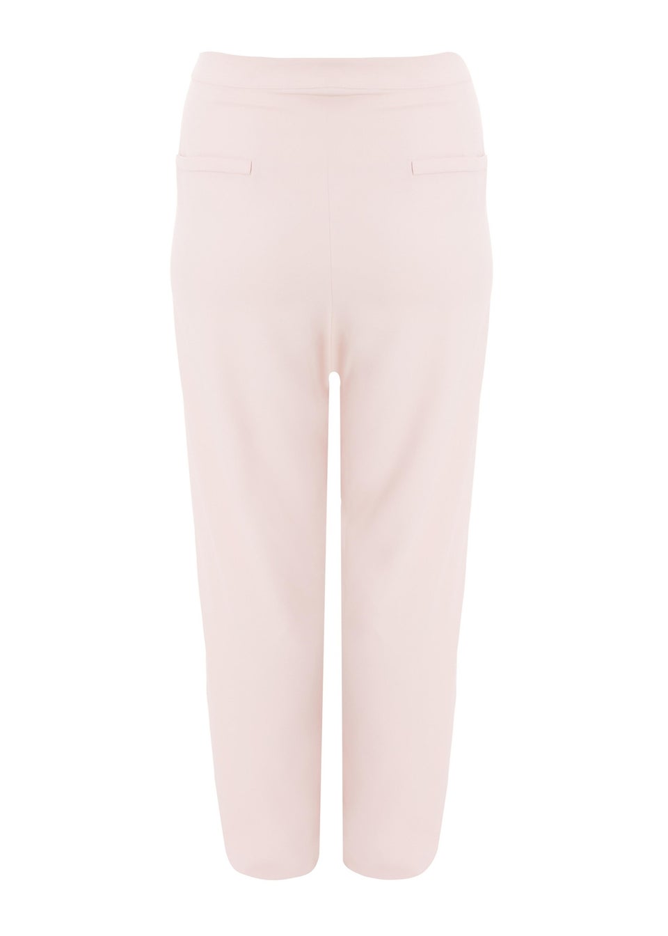 Quiz Pink Curve Tapered Leg Trousers