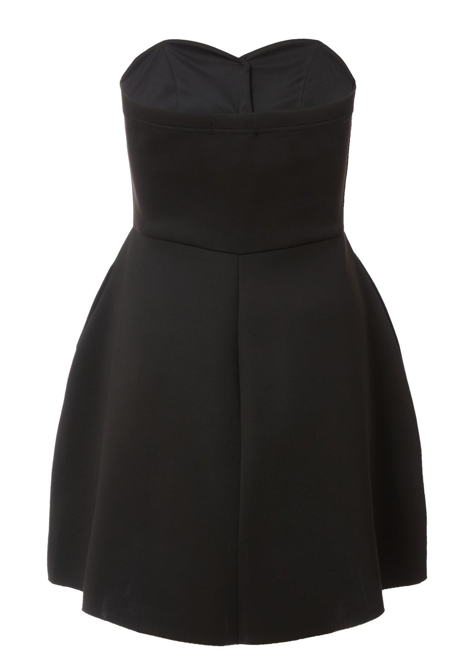 Quiz Black Button Front Mini Dress