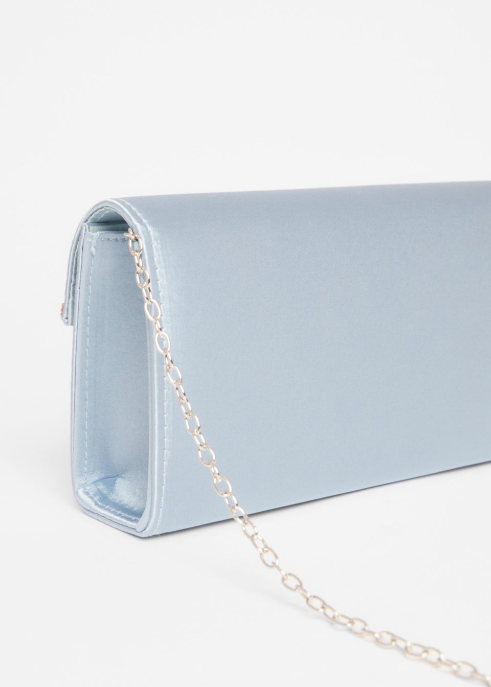 Quiz Blue Diamante Clutch