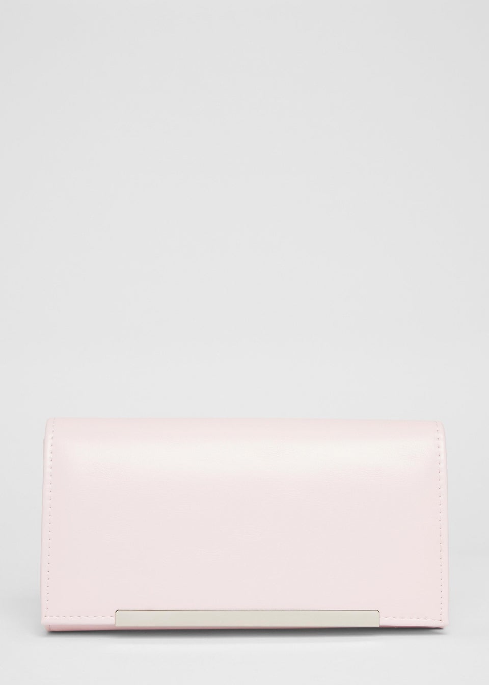 Quiz Pink Long Clutch Bag