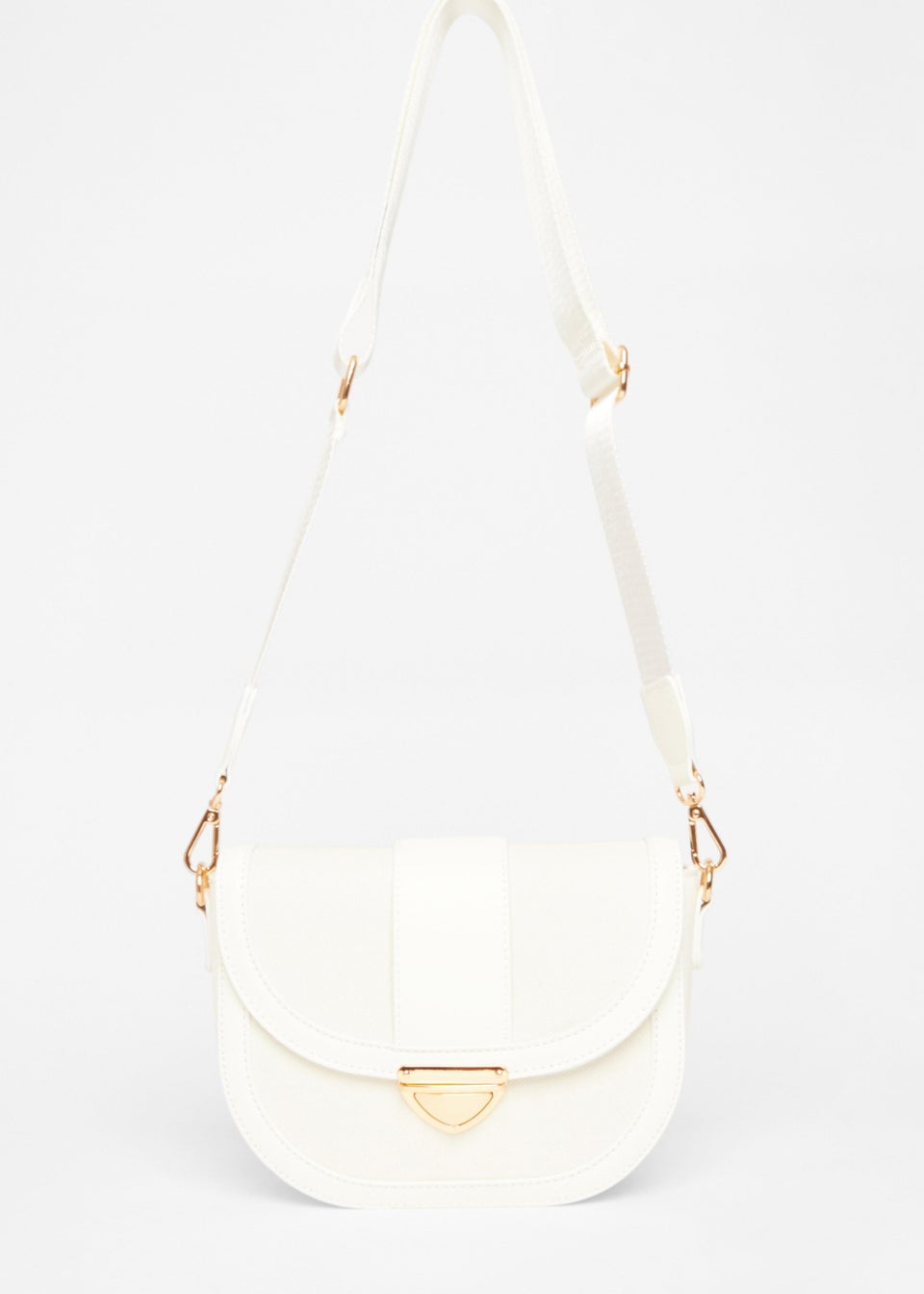 Quiz White Cross Body Bag
