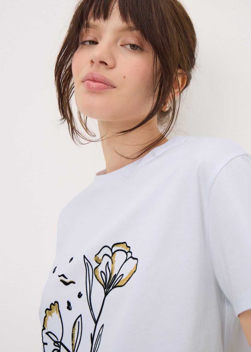 White Flower Amour T-Shirt