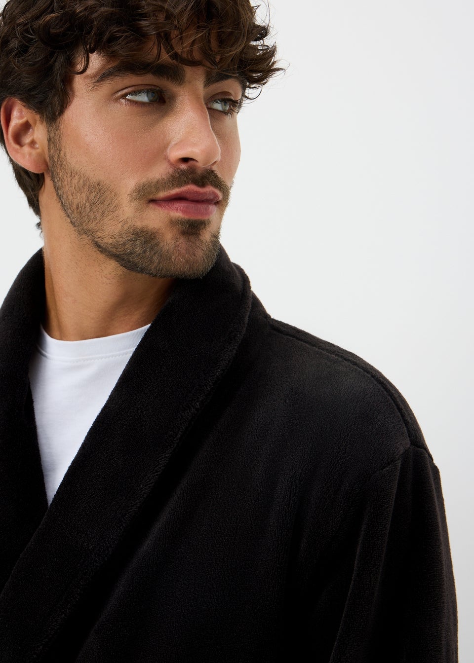 Black Dressing Gown