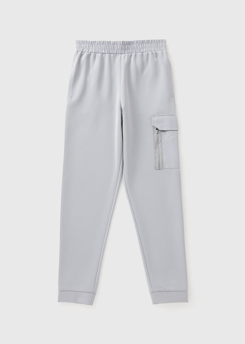 Boys Grey Cargo Jogging Bottoms (7-15yrs)