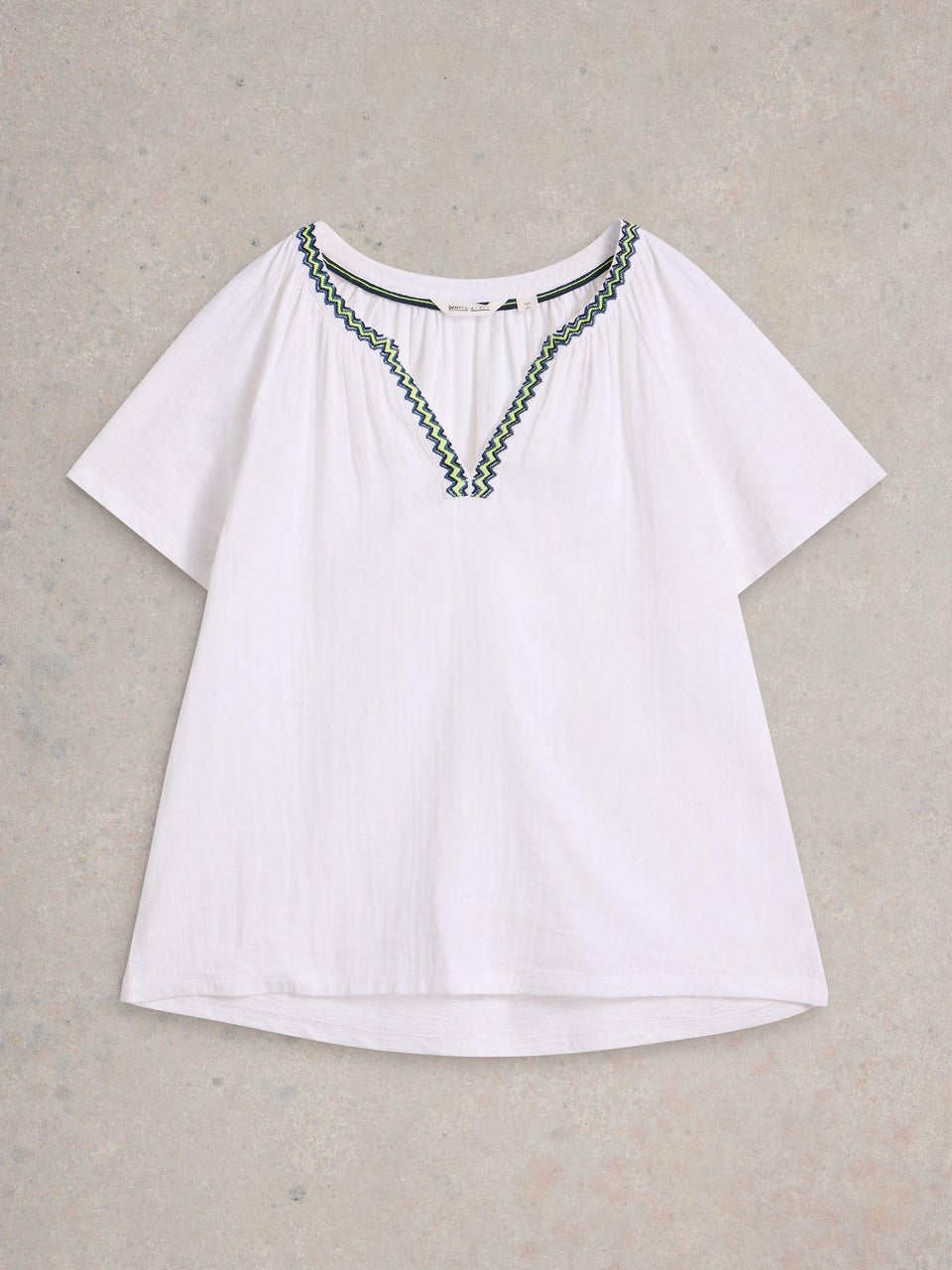 Besticktes Top Lucia