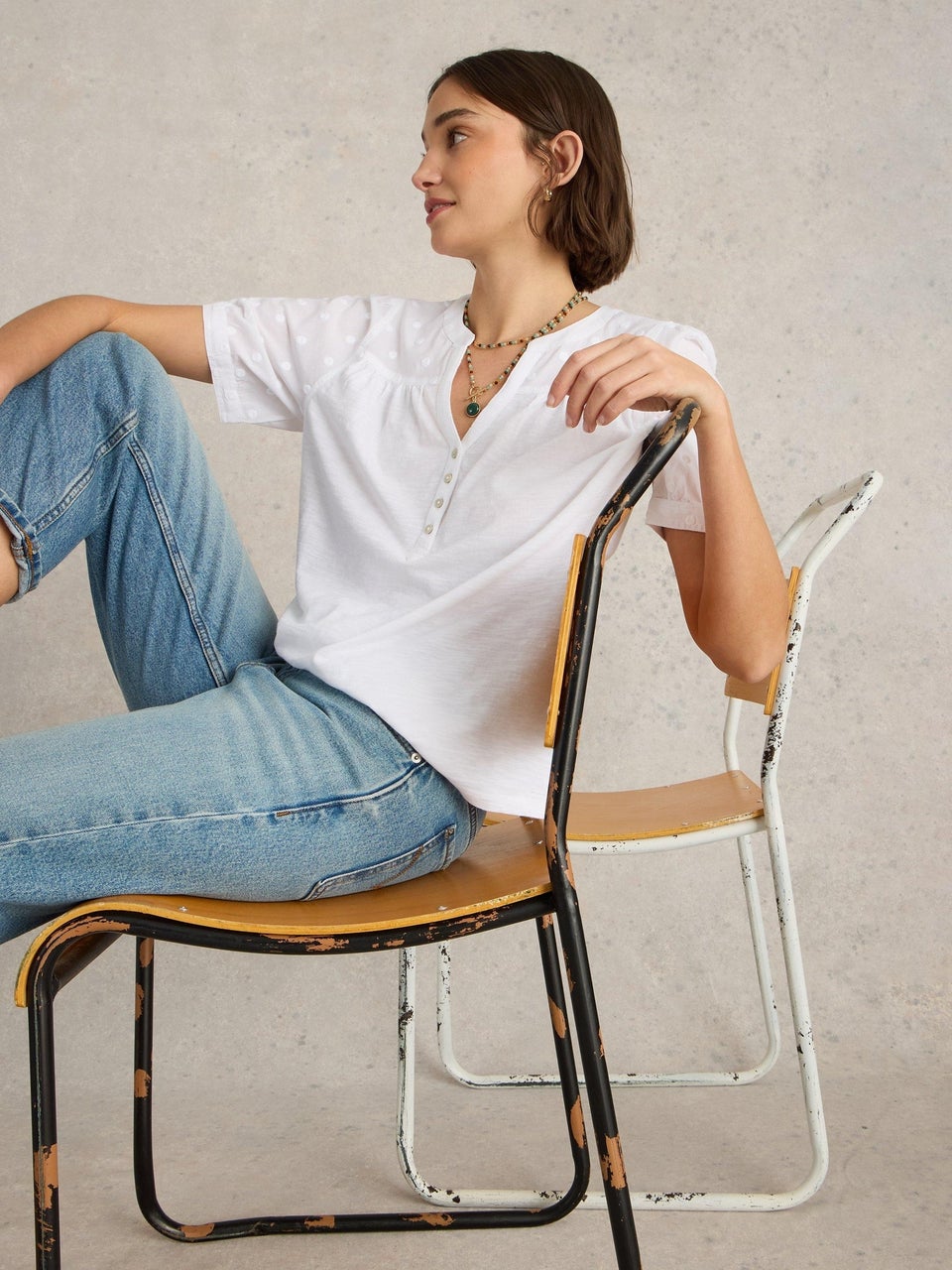 Bluse Ellie aus Bio-Baumwolle