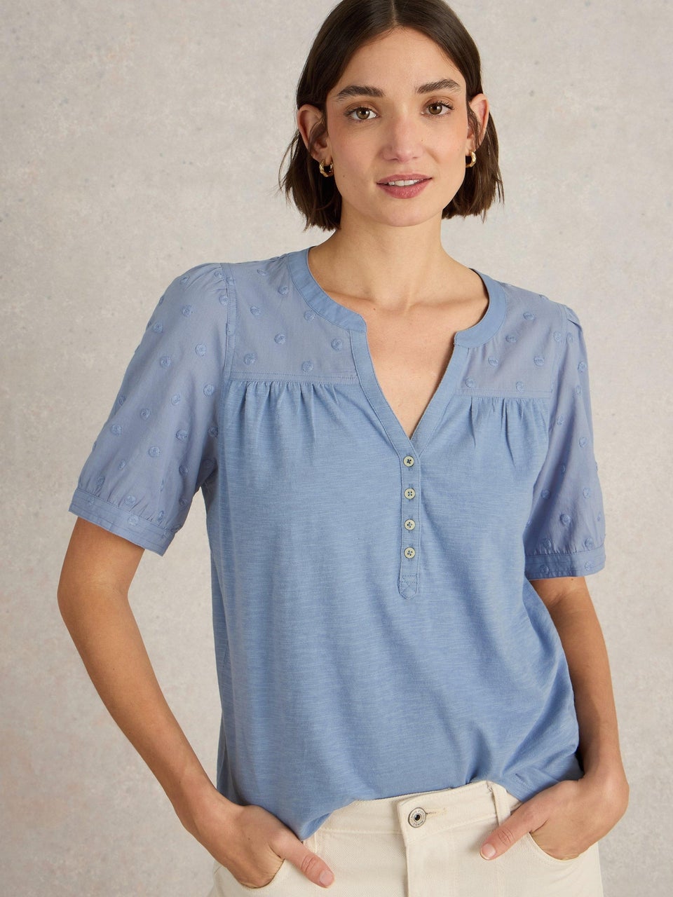 Bluse Ellie aus Bio-Baumwolle