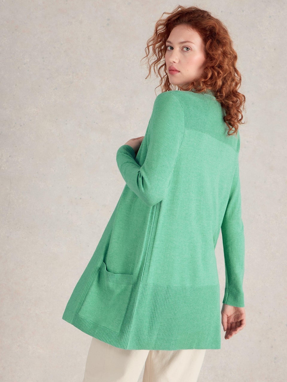 Lange Strickjacke Tanya