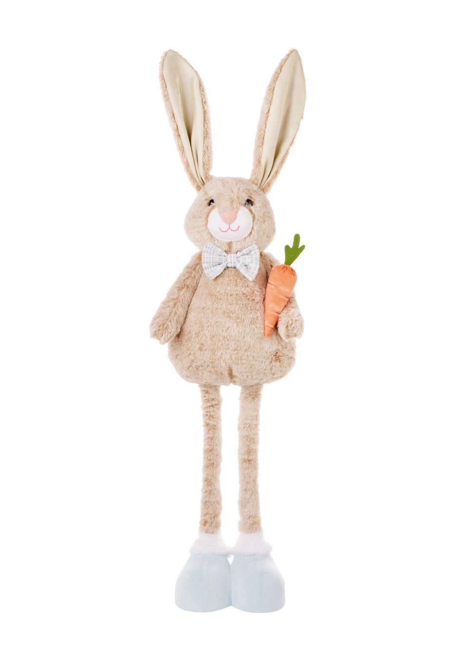 Premier Decorations Rabbit with Carrot & Extendable Legs 100cm