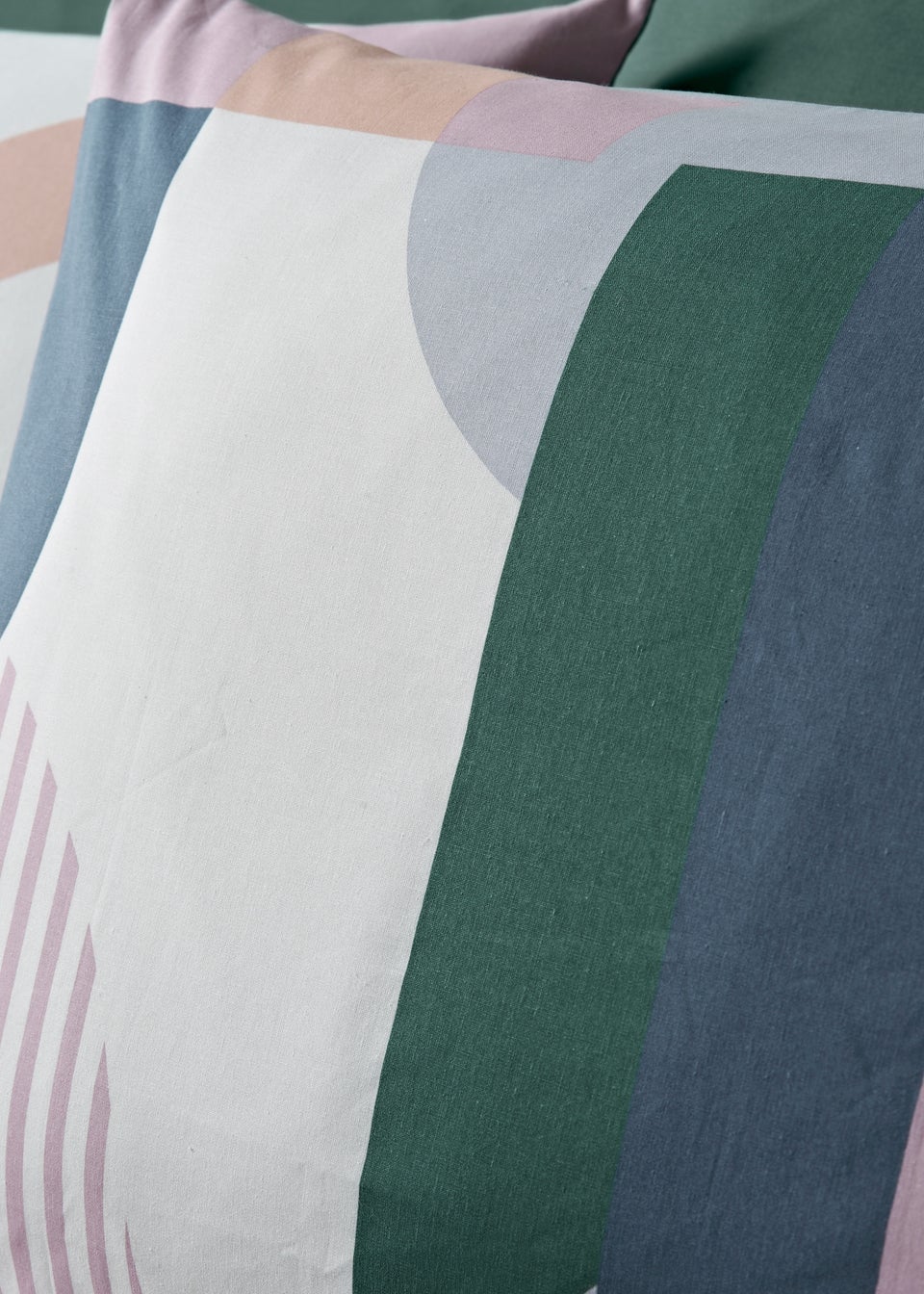 Multi Geo Panel Duvet Set