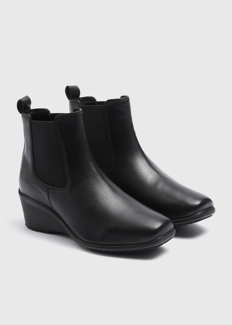 Soleflex Black Ankle Boots