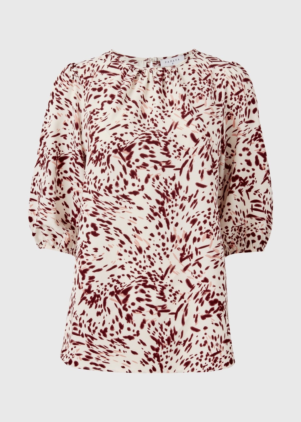 Pink Printed Blouse