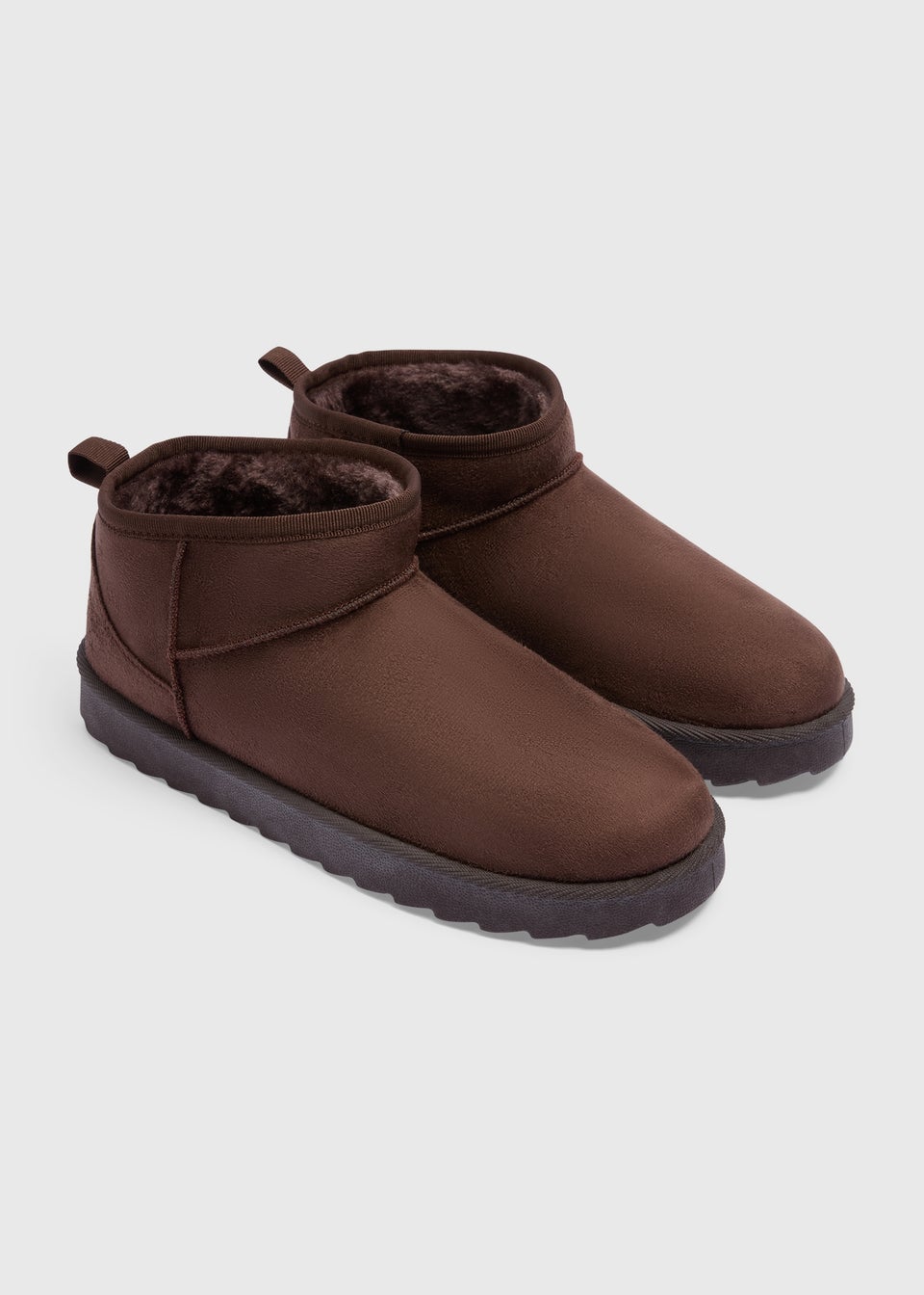 Brown Mini Snug Boots