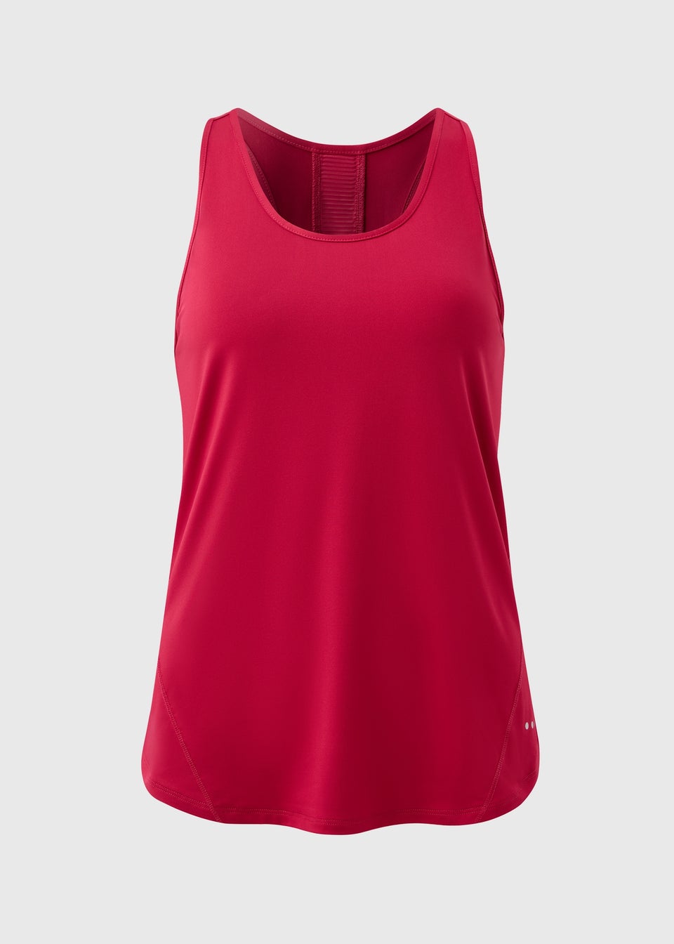 Souluxe Red Mesh Detail Vest Top
