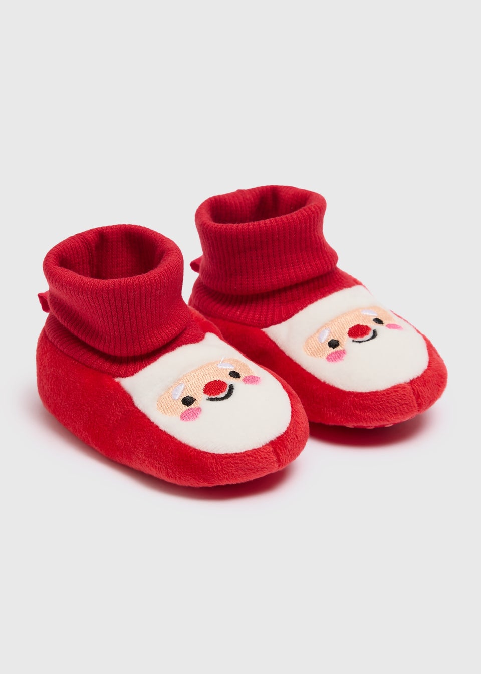 Baby Red Santa Sock Boots (Newborn-18mths)