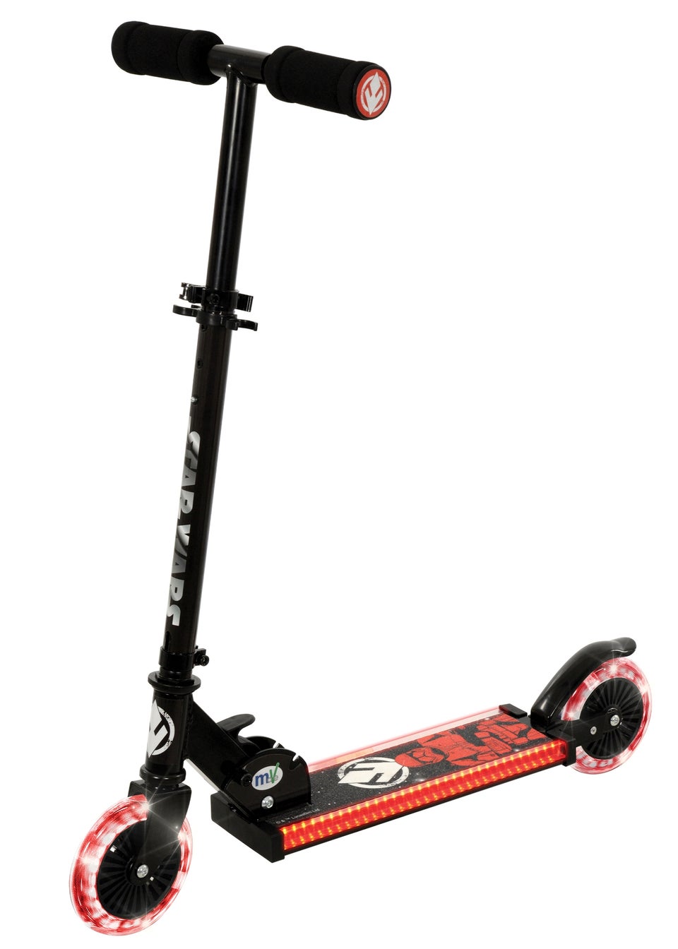 Star Wars Dark Side Electro Lite Folding Inline Scooter