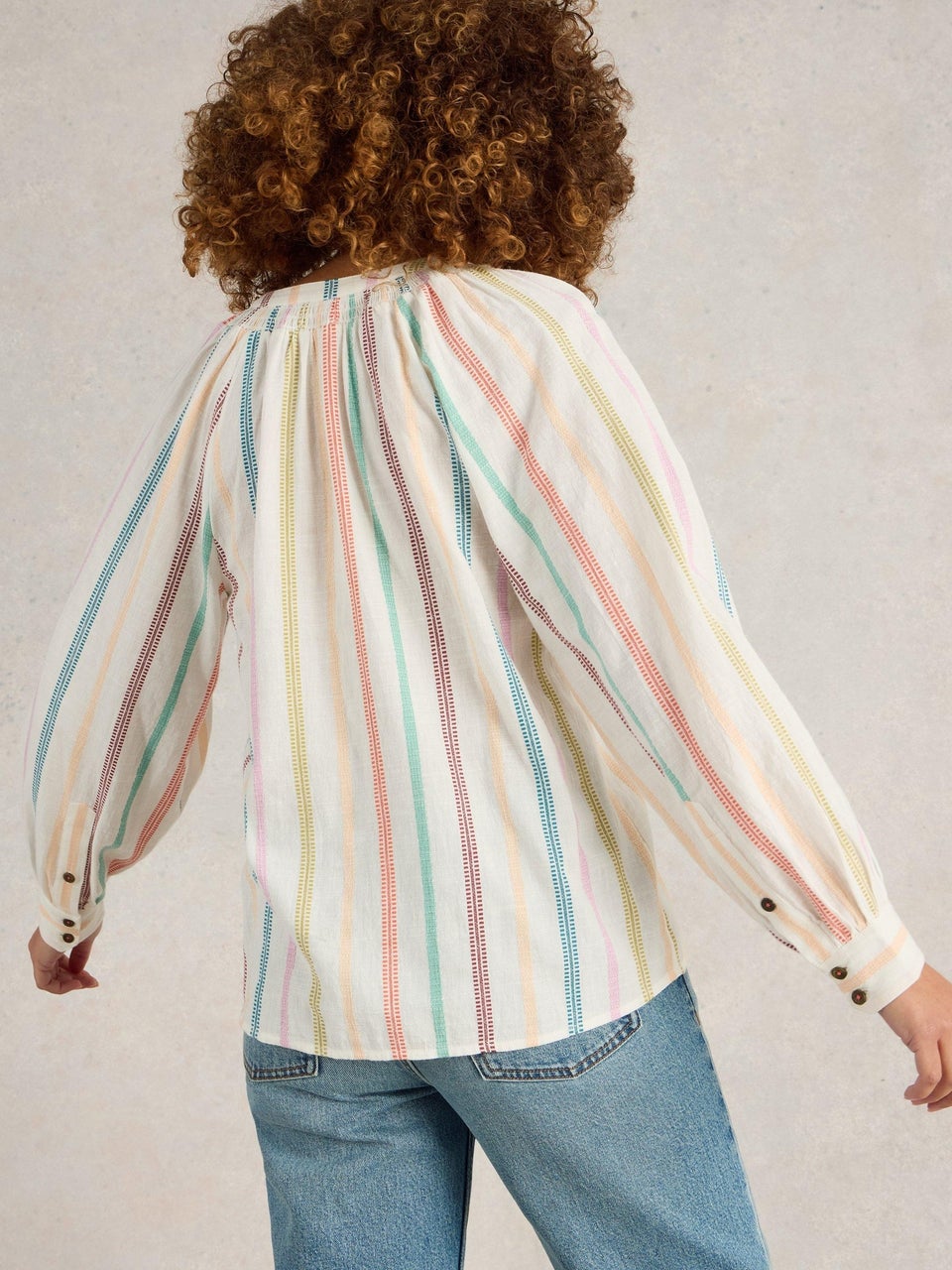 Jacquardbluse Gilly