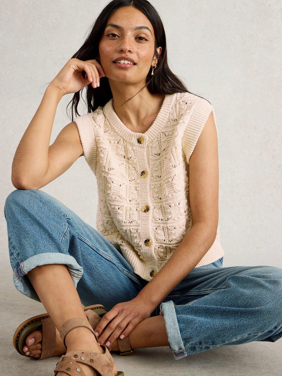 Strickweste Anna