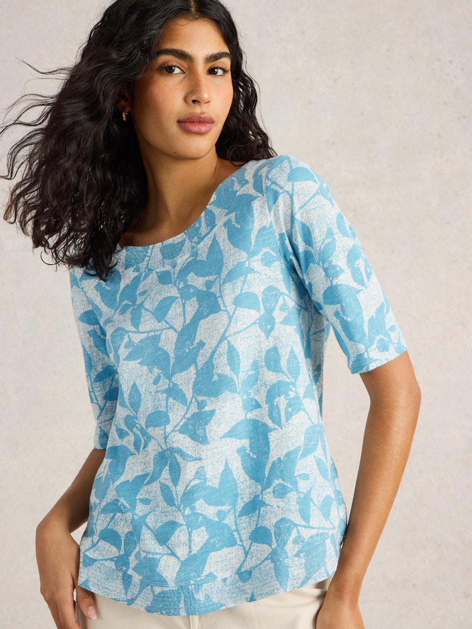 T-Shirt Weaver aus Jersey
