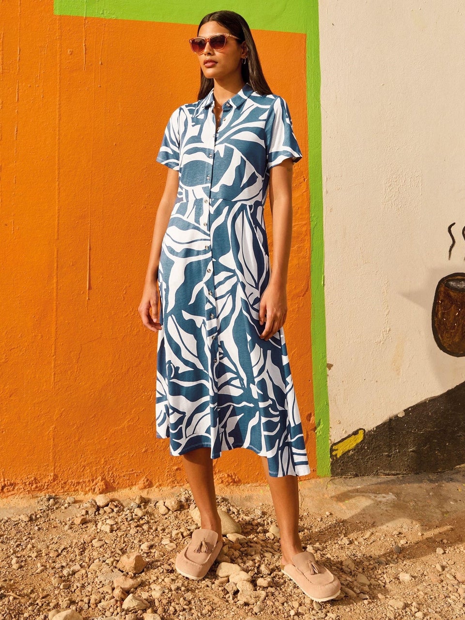 Blusenkleid Rua aus Jersey
