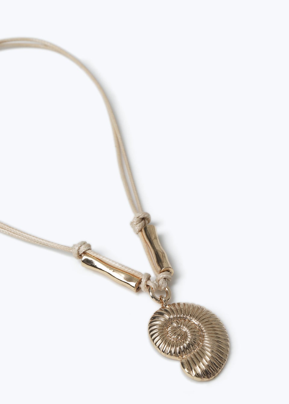 Muse Gold Anomite Rope Necklace