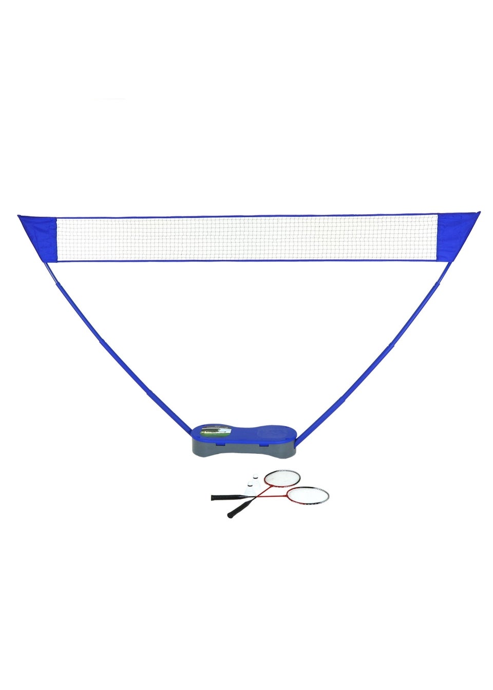 Charles Bentley Multi Sports Collection 2 Player Badminton Set with Tennis Net