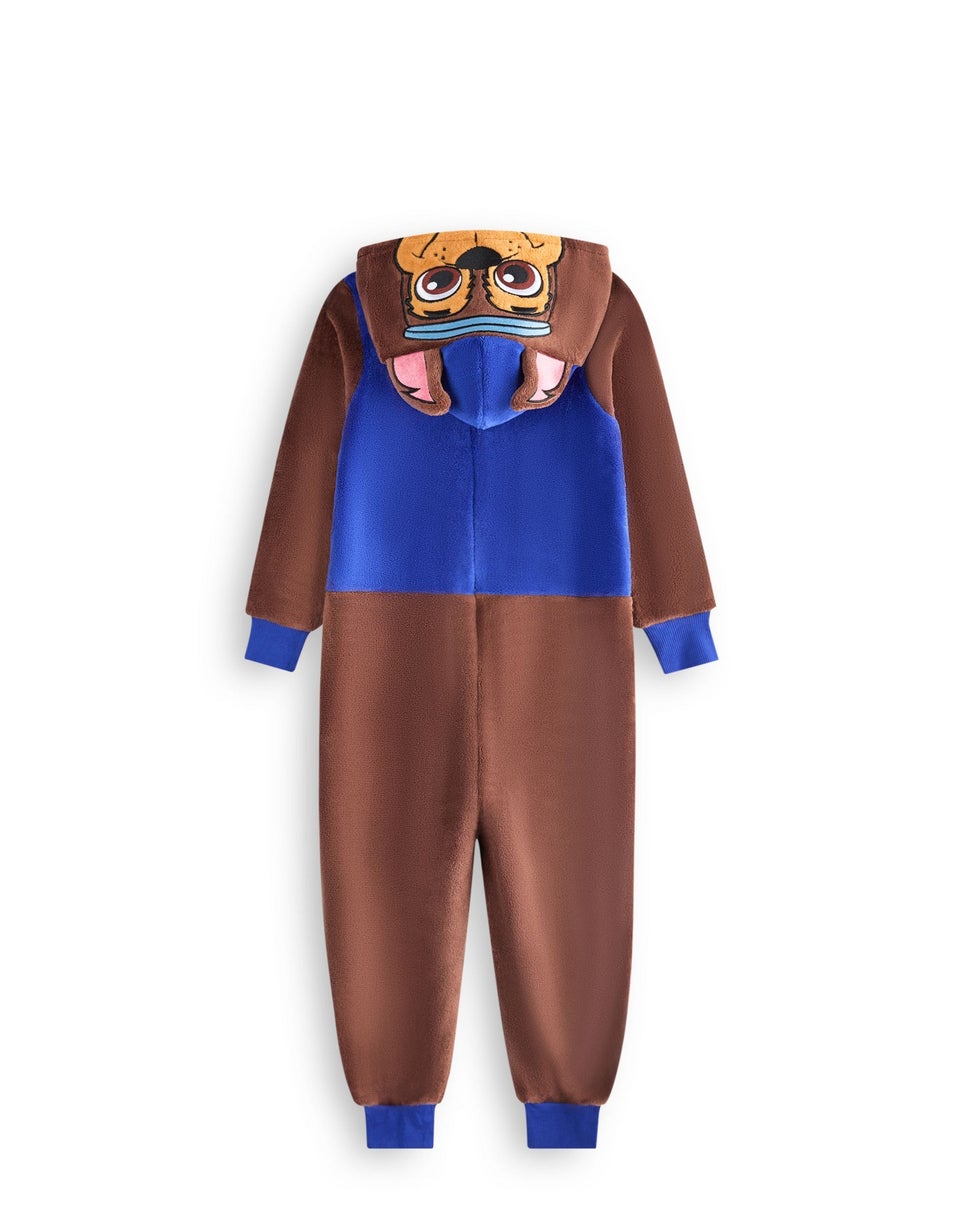 Paw Patrol Chase Applique Face Unisex Kids Blue Onesies (2-7 Years)