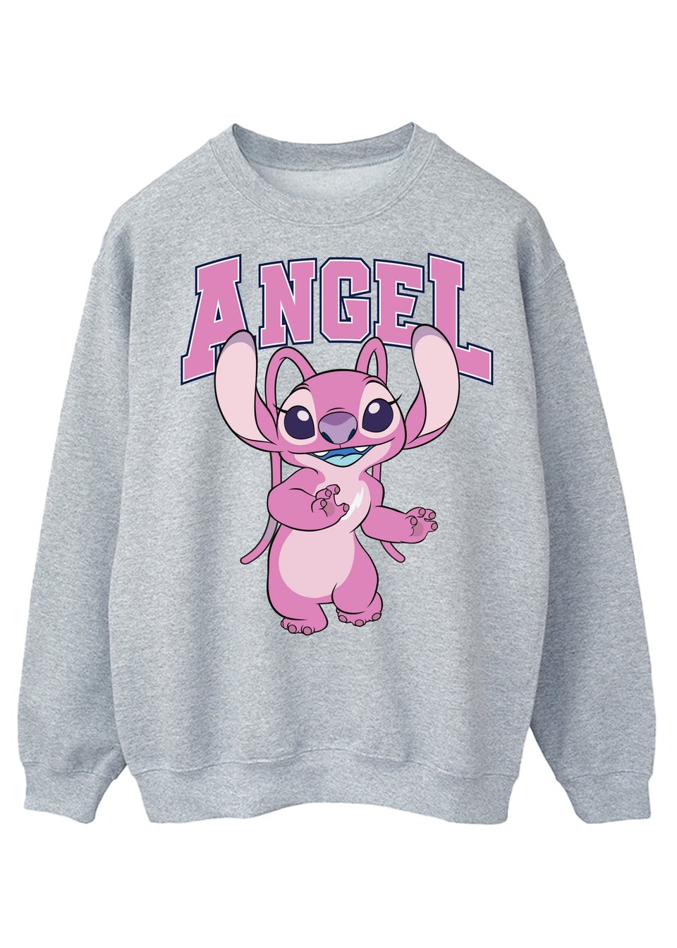 Disney Lilo & Stitch Angel Heather Grey Sweatshirt