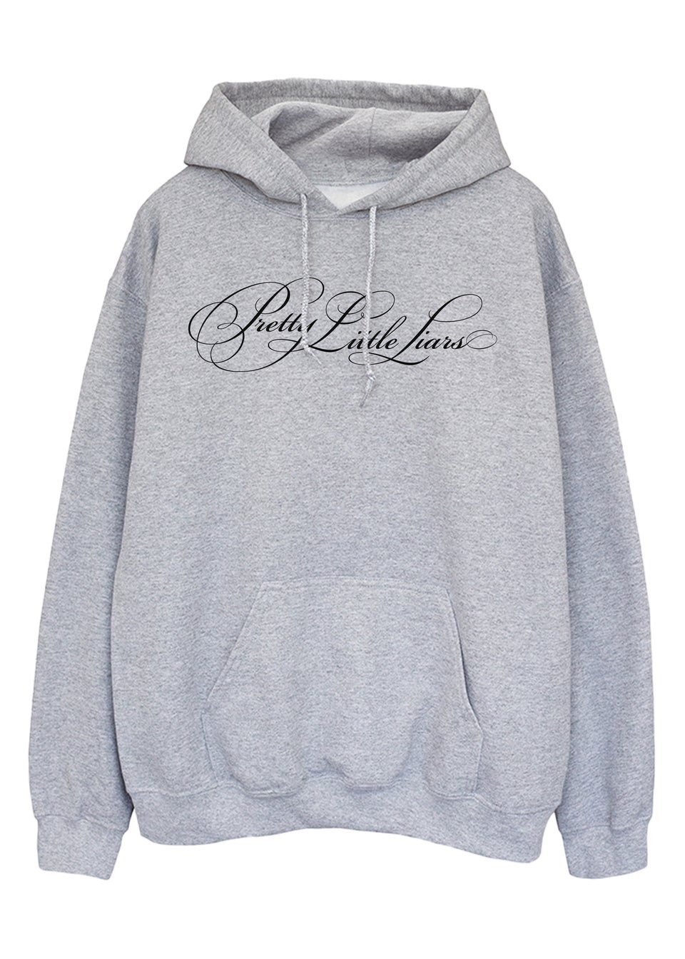 Pretty Little Liars Classic Logo Heather Grey Hoodie