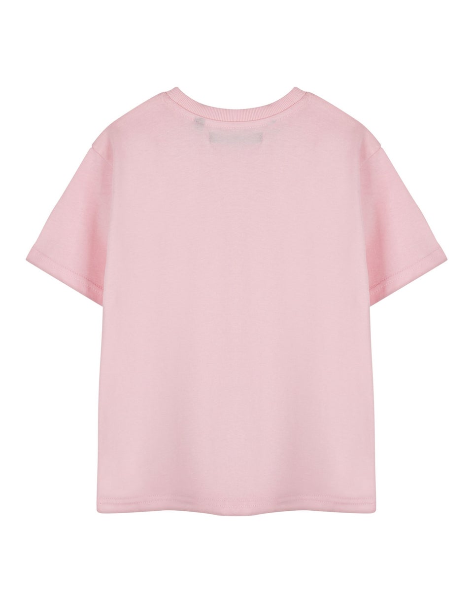 Disney Minnie Mouse Pose Girls Pink T-Shirt (18 Months - 8 Years)