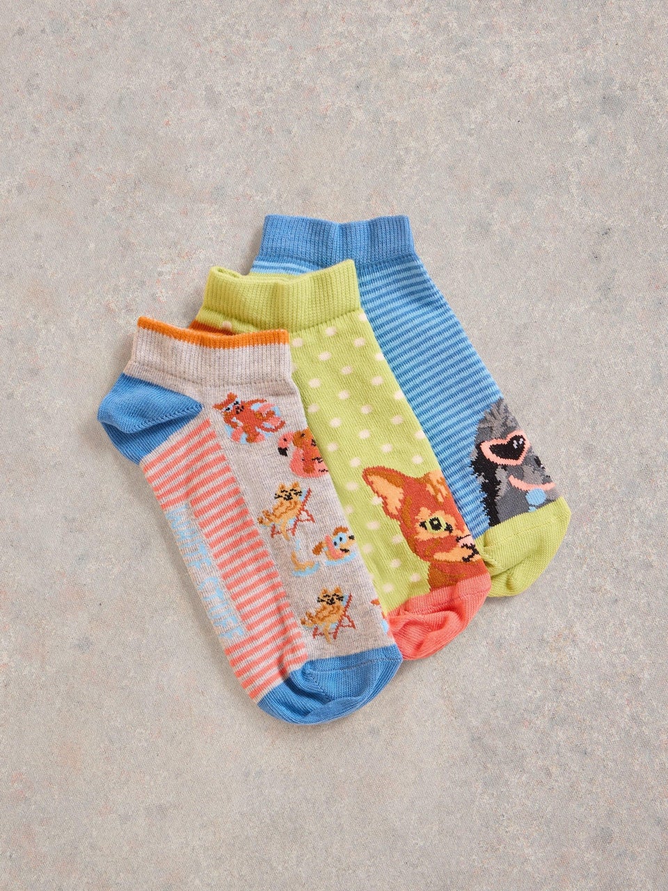 3er-Pack Socken Tierische Freunde