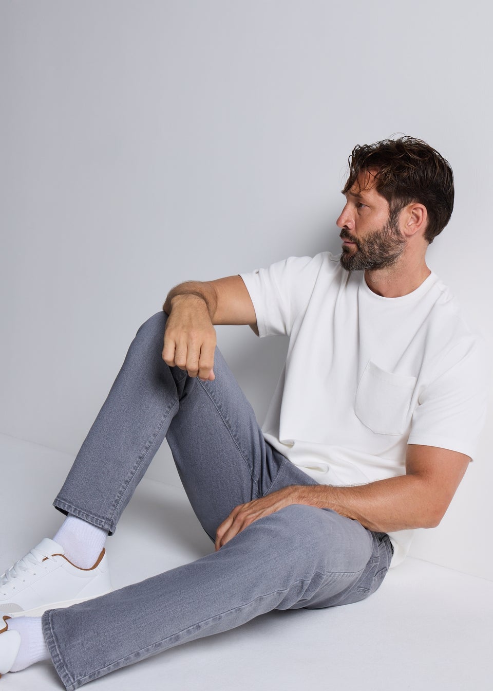 Grey Slim Fit Jeans