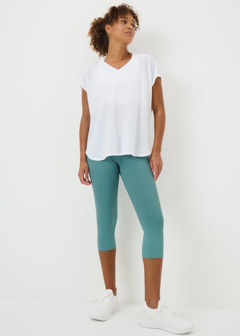Blue Gym Leggings