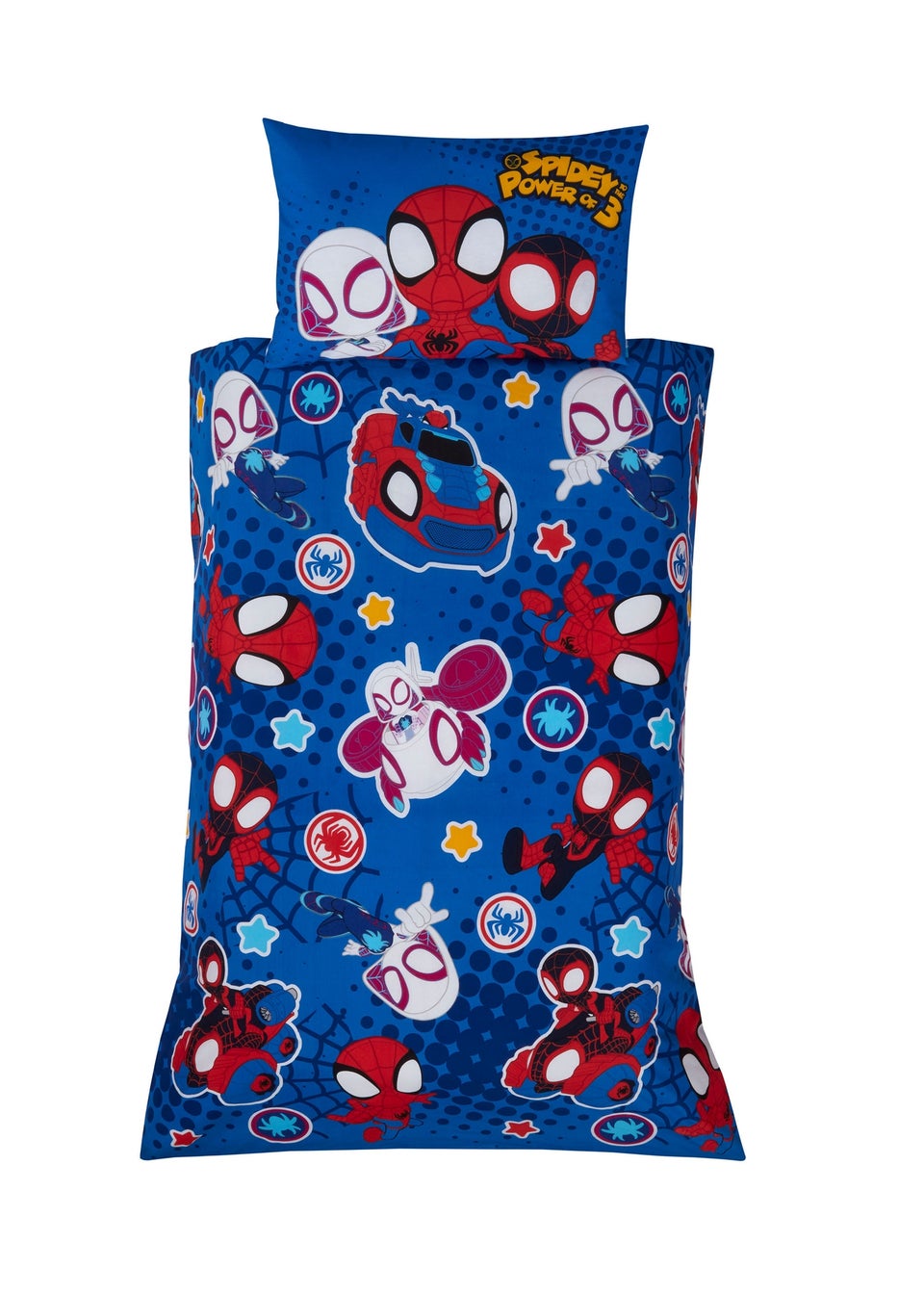 Spidey and His Amazing Friends Blue Bed Set