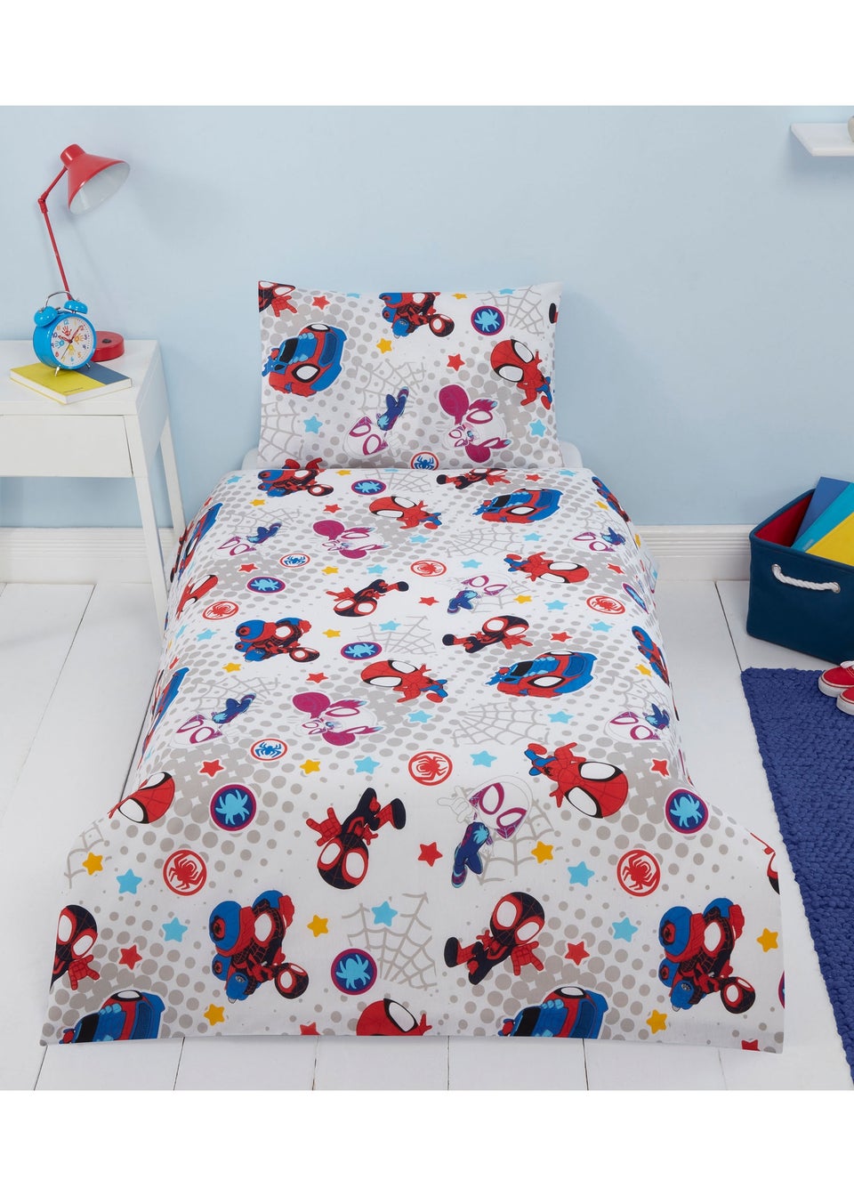 Spidey and His Amazing Friends Blue Bed Set