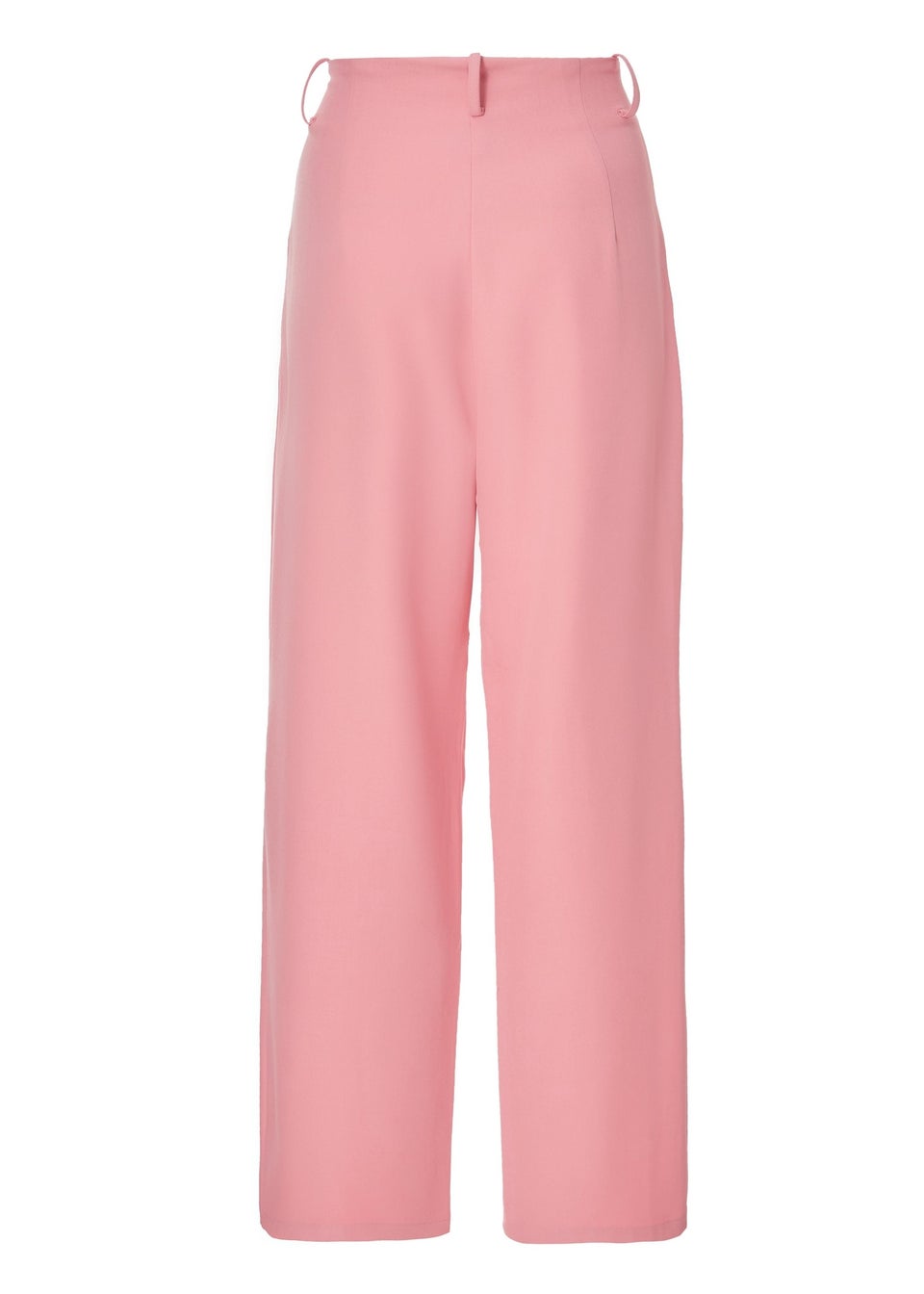 Quiz Coral Woven Wide Leg Trousers