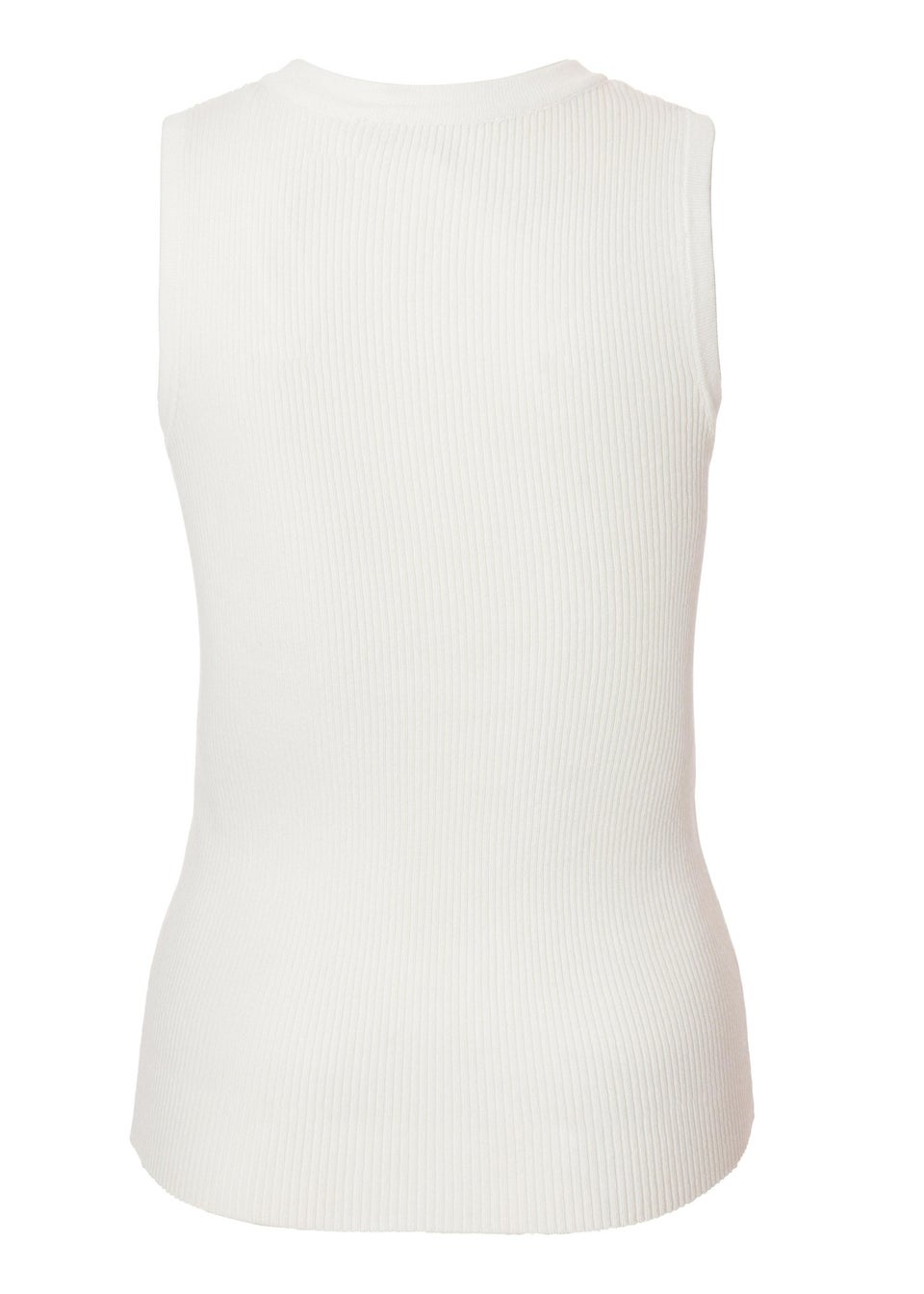 Quiz Cream Button Front Top
