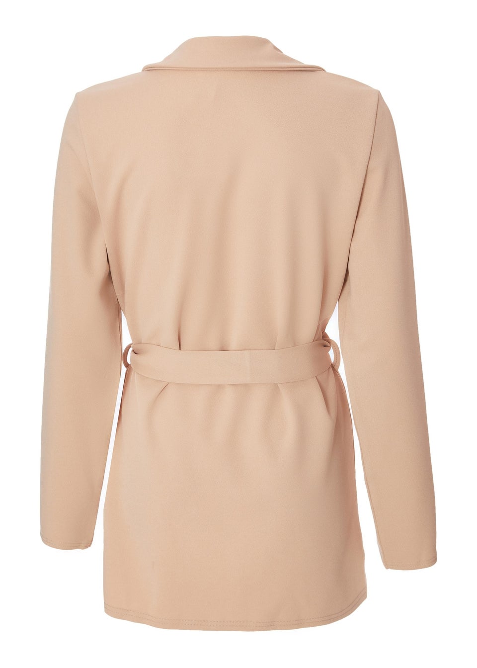 Quiz Stone Tie Waist Blazer