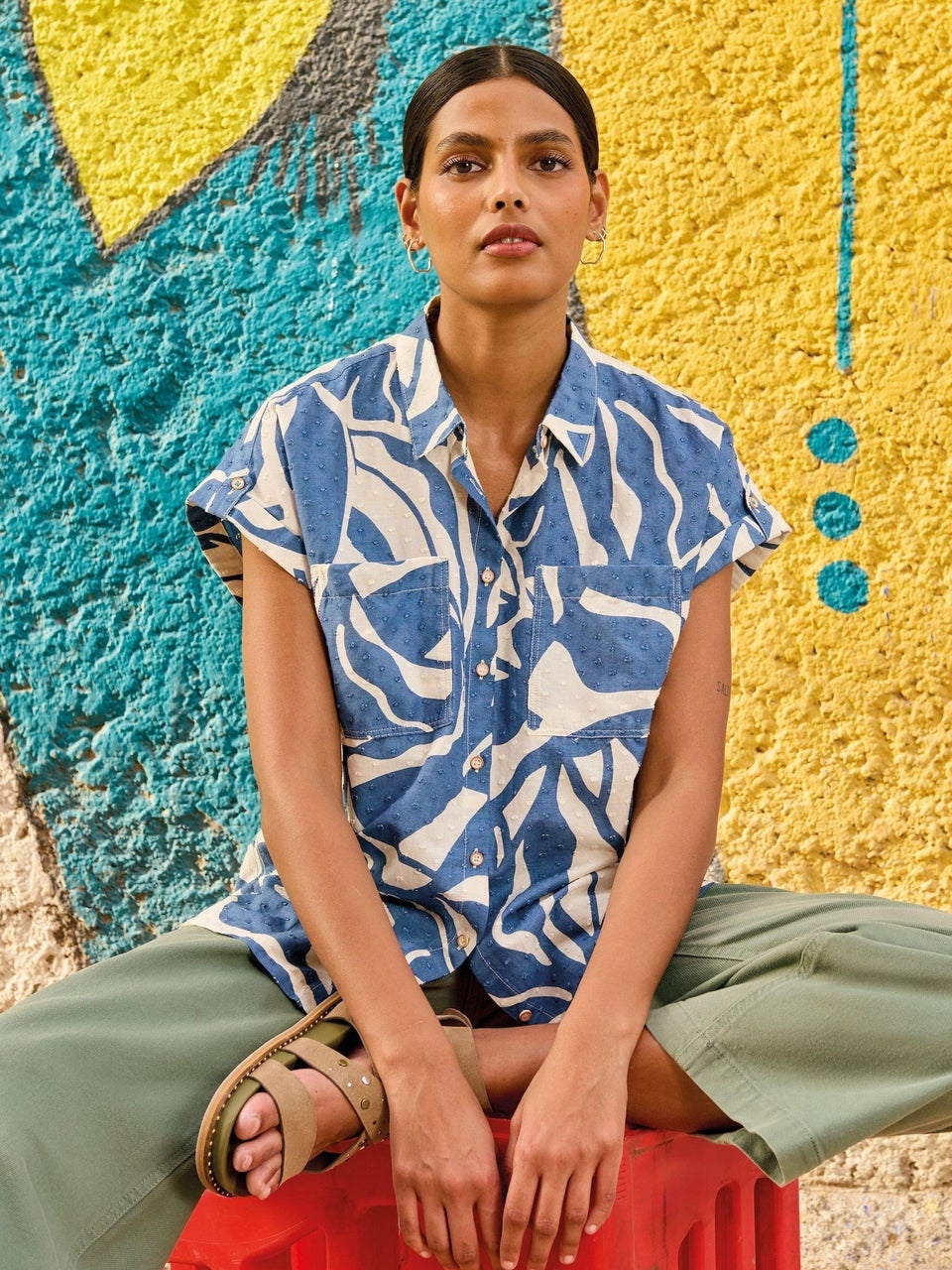 Bluse Ellie aus Bio-Baumwolle