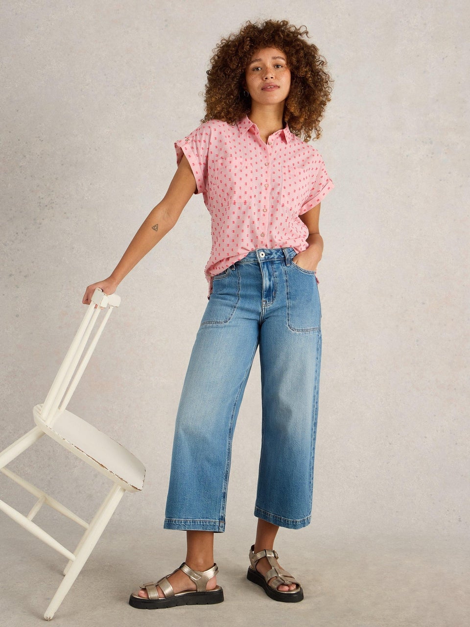Bluse Ellie aus Bio-Baumwolle