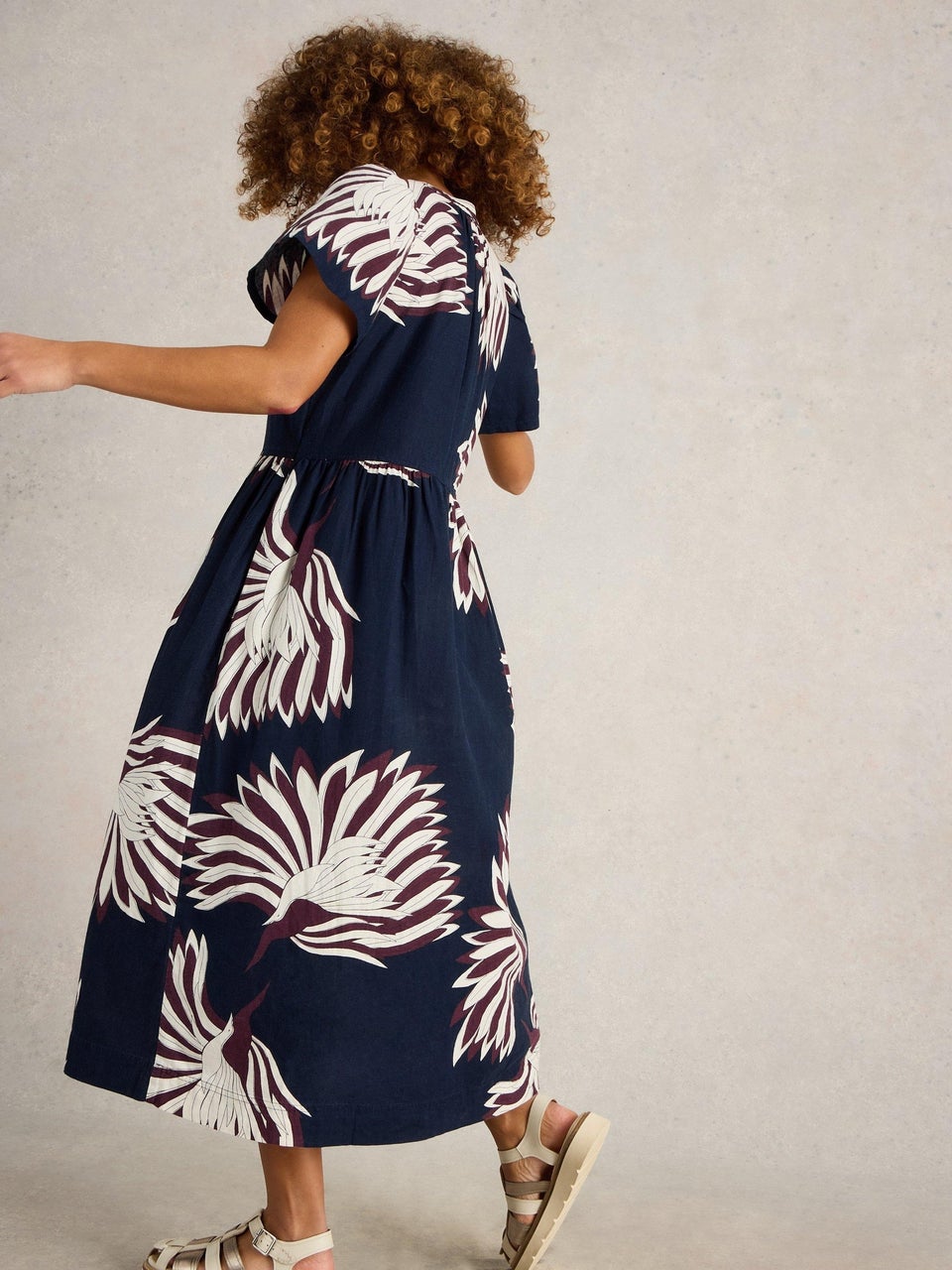 Kleid Clove aus Leinenmischung