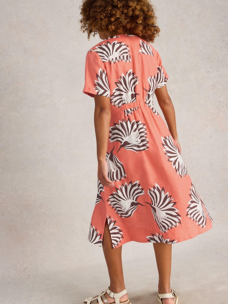 Kleid Iris aus Leinenmischung