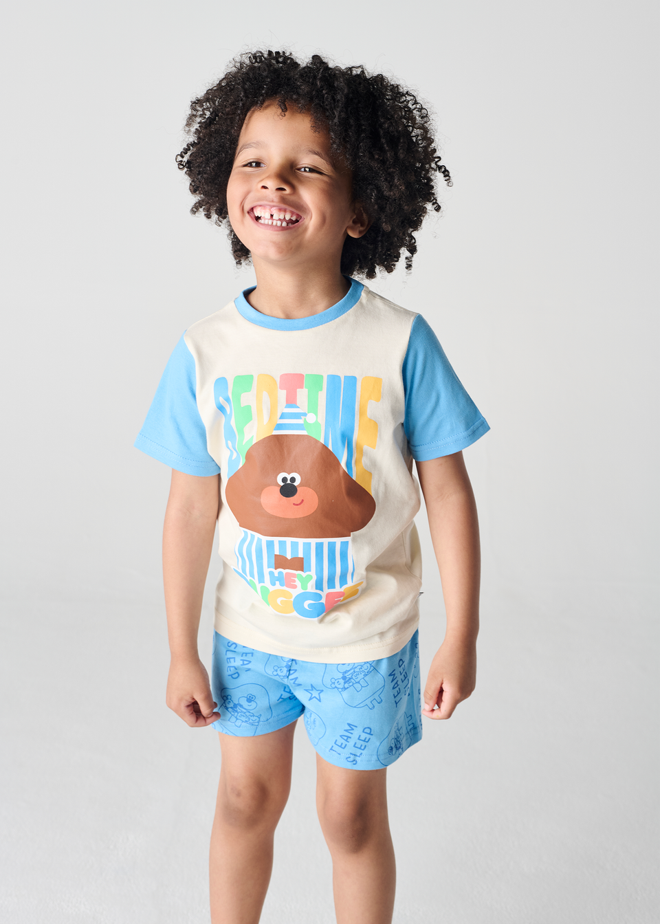 Hey Duggee Blue Short Pyjama Set (12 months-5 Years)