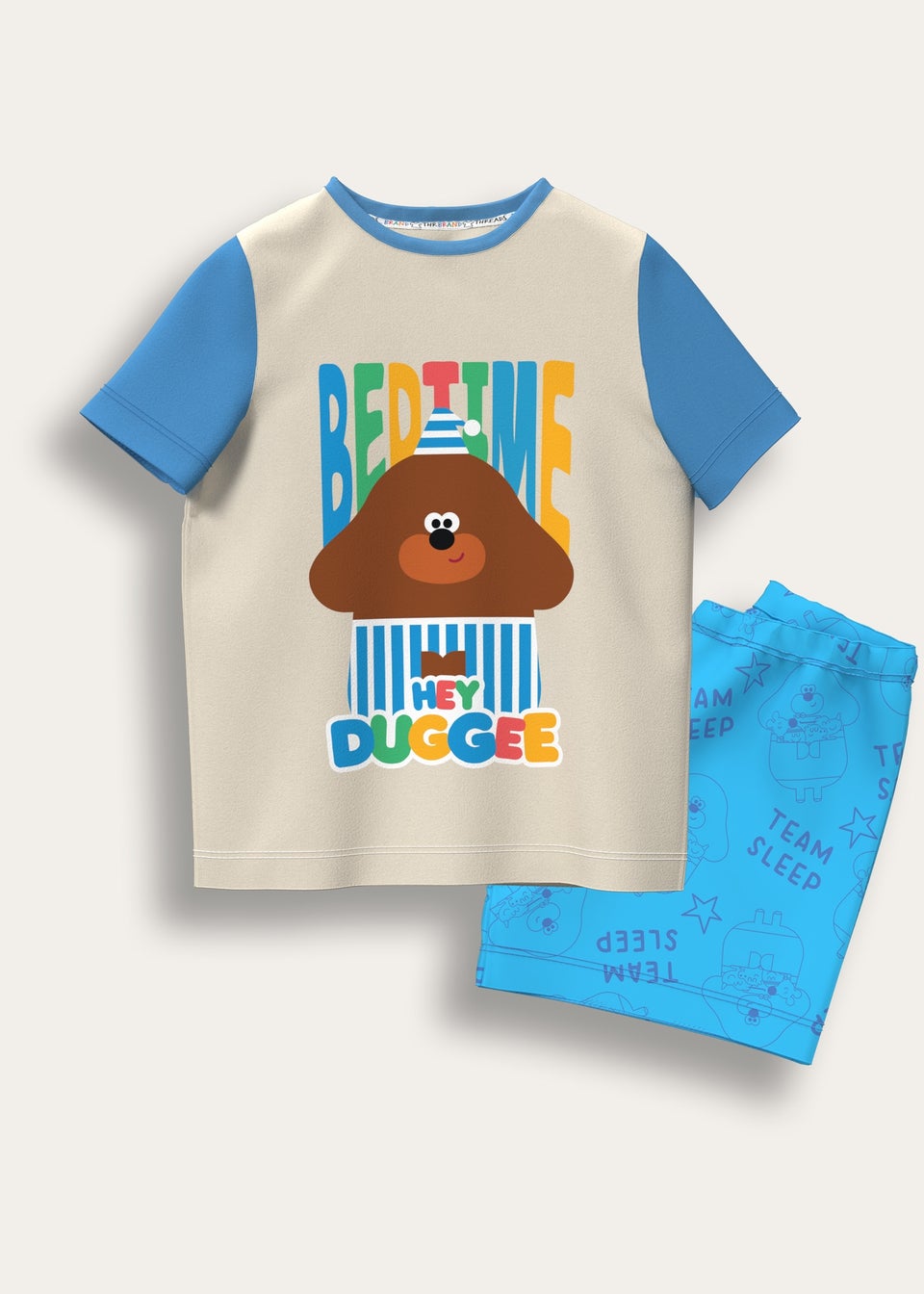 Hey Duggee Blue Short Pyjama Set (12 months-5 Years)