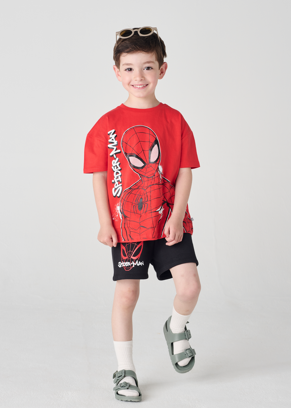 Spiderman  Black/Red Daywear Set (5-6 Years)