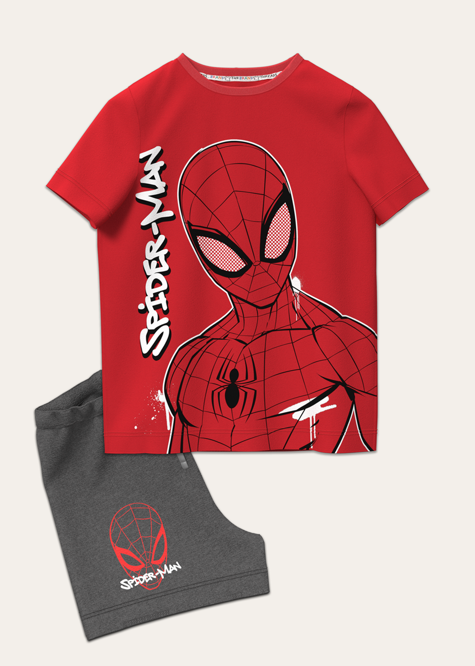 Spiderman  Black/Red Daywear Set (5-6 Years)